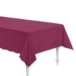 2ct Harvest Table Covers Burgundy - Spritz™