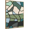 Amanti Art Multicolor Stained Glass II by Regina Moore Framed Canvas Wall Art - 3 of 4