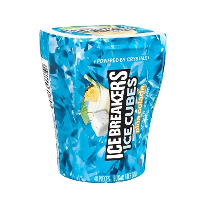Ice Breakers Ice Cubes Piña Colada Sugar Free Gum - 3.24oz