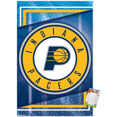 Trends International NBA Indiana Pacers - Logo 17 Unframed Wall Poster Prints