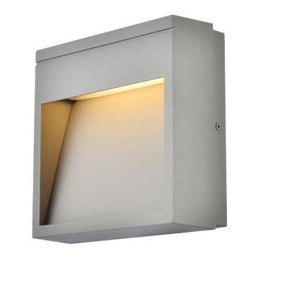 Elegant Lighting Raine Integrated LED wall sconce in silver