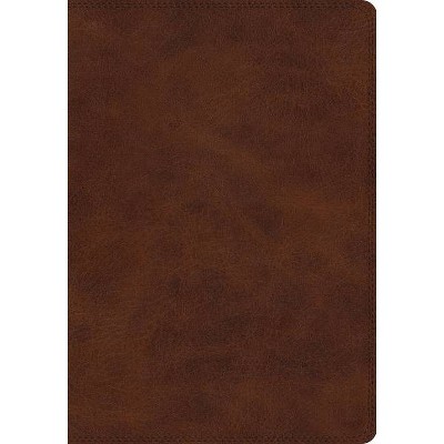 ESV Giant Print Bible (Trutone, Deep Brown) - Large Print (Leather Bound)