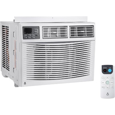 10,000 BTU Window Air Conditioner, 115V, Window AC Cools up to 450 Sq. Ft,  3 Cooling & Fan Speeds, Auto Restart