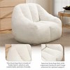 Hrinhom 37.4" W Bean Bag Chair,Modern Lazy Floor Sofa Chair - 3 of 4