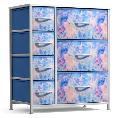 tie dye blue