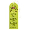 Dicksons Be Joyful Lime Green 6 x 2 Inch Cardstock Keepsake Tassels Bookmarks Pack of 12 - 2 of 4
