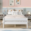 Wood Platform Bed with Headboard and Footboard RE-ModernLuxe - 2 of 4