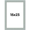 PosterPalooza | Refined Blue Picture Frame - UV Acrylic, Foam Board Backing, Hanging Hardware - 2 of 4