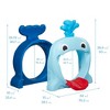 ECR4Kids Willow Climb-N-Crawl Whale, Head and Tail, Splish Splash/Royal Blue, 1 - 2 of 4