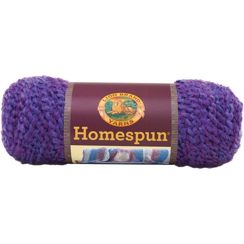 Lion Brand - Homespun Yarn: Purple Haze - 023032794211