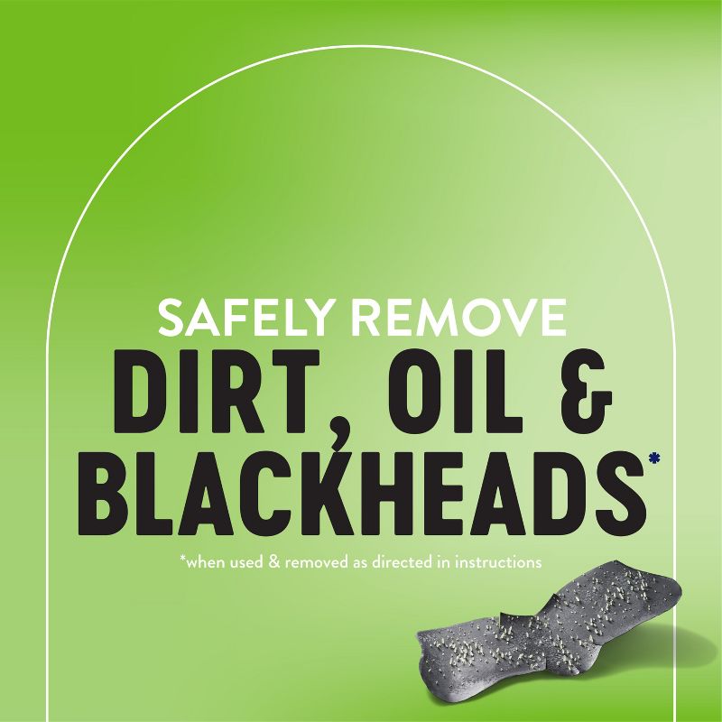 Biore Charcoal Deep Cleansing Blackhead Remover Pore Strips, Nose Strips For Deep Pore Cleansing, 4 of 10