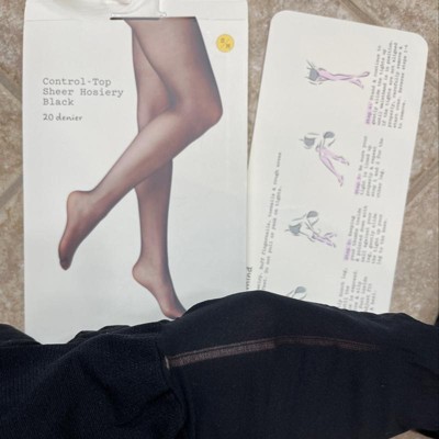 Women's 20d Sheer Control Top Tights - A New Day™ : Target