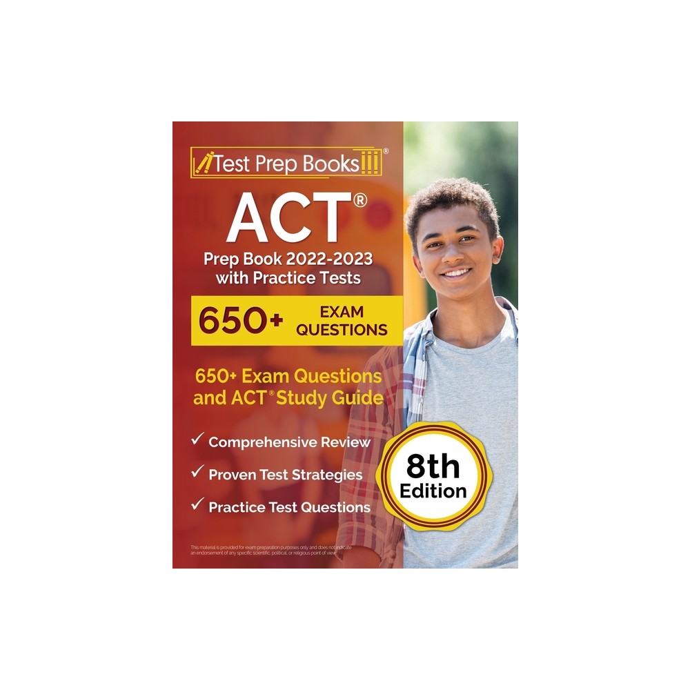 ACT Prep Book 2022-2023 with Practice Tests - by Joshua Rueda (Paperback)