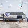 NicBex Twin /Full Size Daybed, Day Bed Frame with Wood Slat Support, Sofa Bed with Bottom storage - 3 of 4