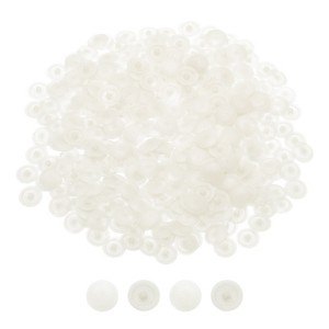 Unique Bargains Plastic Decoration Furniture White Screw Cap Covers - 1 of 3