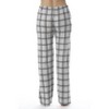 Just Love Womens Plaid Knit Jersey Pajama Pants - 100% Cotton PJs - image 3 of 3