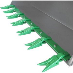 Coucheta Bucket Tooth Bar, Heavy Duty Tractor Bucket Teeth for Sub-Compact Tractor & Skid Steer, No-Drill Installation for Efficient Soil Excavation - 1 of 4