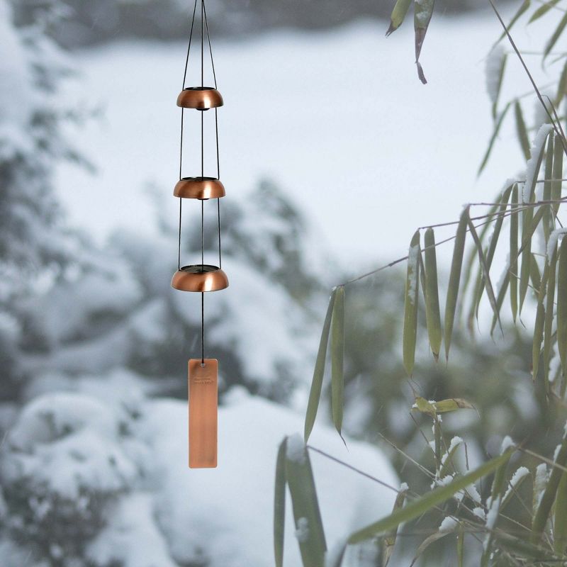 Woodstock Wind Chimes Signature Collection, Woodstock Temple Bells, Trio, 24'' Wind Bell, 3 of 11
