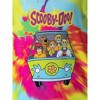 Scooby Doo Girls' Tie Dye Mystery Machine Shirt and Shorts Pajama Set Lime Green Tie Dye - 4 of 4