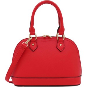 Paaaawaters Classic Dome Satchel Fashionable handbag - 1 of 4