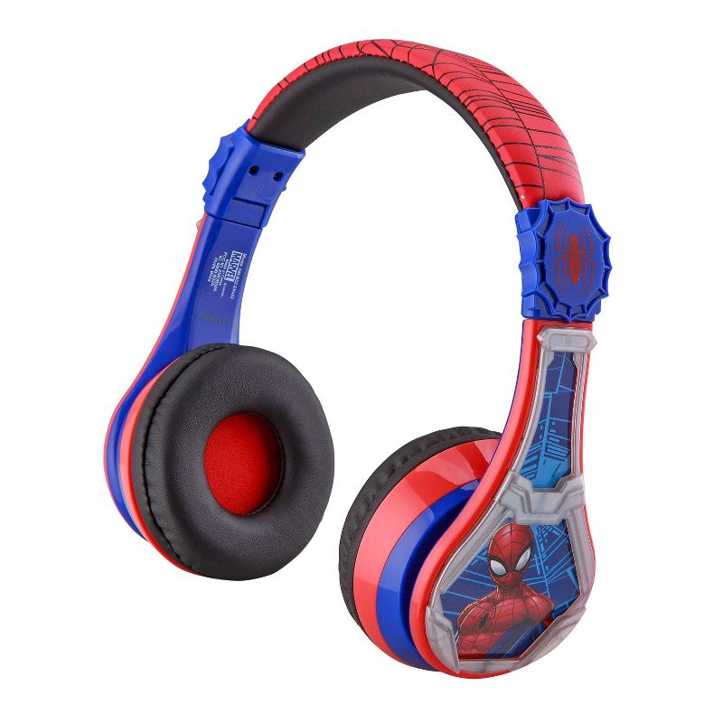 eKids Spider-Man 3 Bluetooth Wireless Headphones, 1 of 8