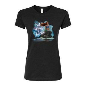 Women's - Disney - Part Of Your World Fitted Graphic T-Shirt - 1 of 3
