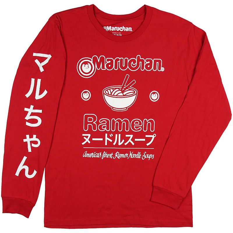 Maruchan Ramen Noodles Soup Women's Juniors' Long Sleeve Tee Shirt, 4 of 5