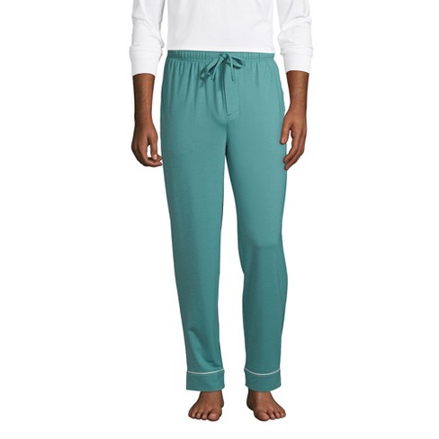 Lands' End Men's Flannel Jogger Pajama Pants 