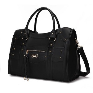 MKF Collection Patricia Vegan Leather Women’s Duffle Bag by Mia K - 1 of 4