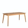 Maggift Patio End Tables, Stylish End Tables for Indoor and Outdoor Use, Ideal for Gardens, Backyard, With Special Design, Beige, 71"*35.5"*29.25" - 4 of 4