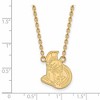 Black Bow Jewelry 14k Yellow Gold Plated Sterling Silver Ottawa Senators NHL Necklace 18 Inch - 2 of 4
