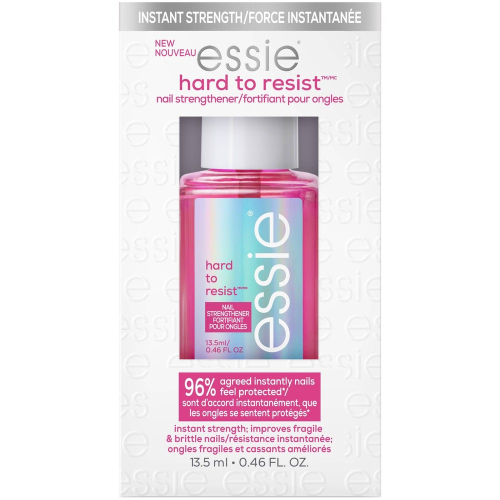 essie Hard To Resist Nail Strengthener Polish - Clear Natural Tint - 0.46 fl oz