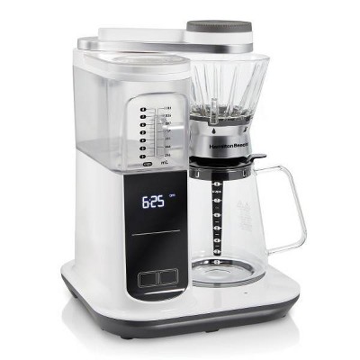 Hamilton Beach Convenient Craft Automatic or Manual Pour-Over Coffee Brewer  46700, Color: White - JCPenney