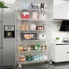 Dolonm Wire Shelving Unit, 6000 LBS NSF Height Adjustable Metal Garage Storage Shelves with Wheels,Metal Shelves - 3 of 4