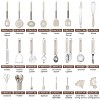 Itopfox 33-Piece Silicone Cooking Utensil Set with Stainless Steel Handles - Non-Stick Kitchen Tools Including Turner Ladle Whisk, Spatula, and More - 4 of 4