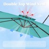 Hyleory 108'' Square Cantilever Umbrella - 4 of 4