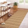 Machine Washable Rug Non Slip Non Shedding Area Rug Modern Print Braided Low Pile Foldable Indoor Carpet for Living Room Bedroom - 2 of 4