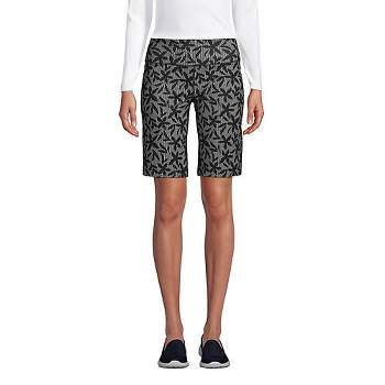 Lands' End Women's Active Relaxed Shorts - Large - Black : Target