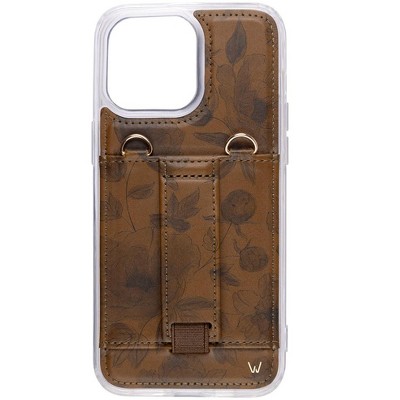 Walli Cases Golden Harvest Purse Phone Case with Wallet and Finger Strap