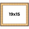 PosterPalooza | Traditional Gold Picture Frame - UV Acrylic, Backing Board, Hanging Hardware Included - 2 of 4
