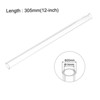Unique Bargains Lamp Building Aquarium Acrylic Round Rigid Tube - 2 of 3