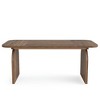 Resenkos Computer Desk, Office Desk, Study Desk,63-Inch Executive Desk, Rectangular Office Computer Desk Workstation,Brown - 4 of 4