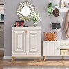 Hommoo Freestanding Storage Rack with 24 Cubbies - 2 of 4