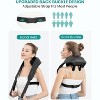 Nekteck Cordless 6D Shiatsu Neck and Back Massager with Heat, Ideal for Pain Relief at Home, Office, or Car – Perfect Gift for Men & Women - 2 of 4