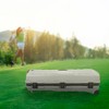 SKB Cases ATA Staff Pro XL Hard Plastic Storage Portable Golf Club Cart Bag Travel Case with Skate-Style Wheels, and TSA Locking Latch System, Grey - 4 of 4