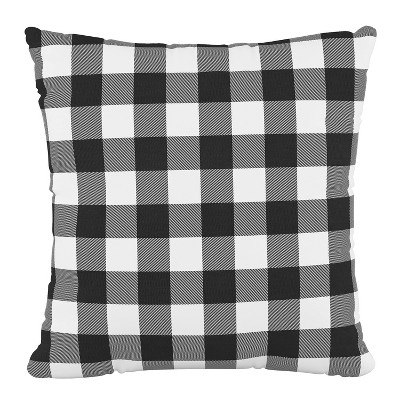 checkered pillows