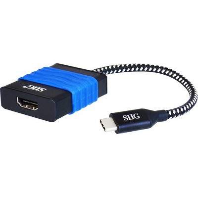 SIIG USB Type-C to HDMI Cable Adapter - 4Kx2K - Type C USB - 1 x HDMI, HDMI