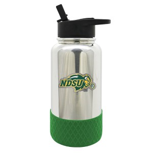 NCAA North Dakota State Bison 32oz Chrome Thirst Hydration Water Bottle - 1 of 3