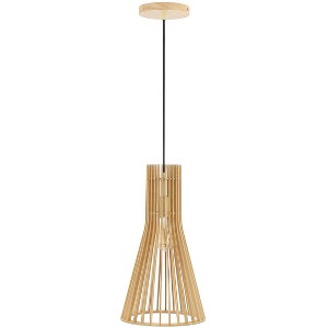 Sonjay 9.75" Height Adjustable Pendant - PND4161 - Natural - Safavieh - 1 of 4