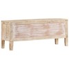 vidaXL TV Stand 43.3 in.x13.8 in.x18.1 in. Solid Wood Mango - 4 of 4